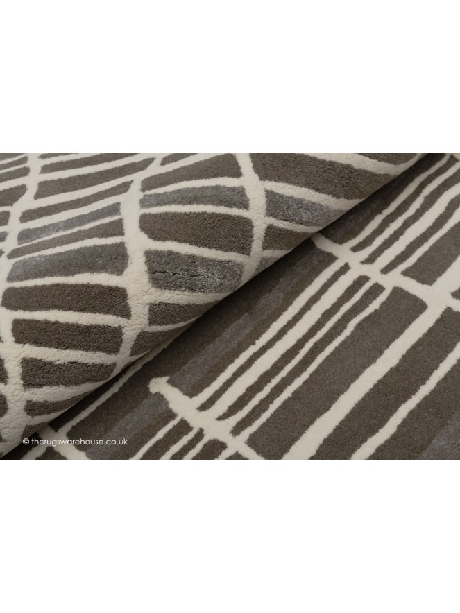 Tortoise Shell Grey Rug - 5