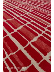 Tortoise Shell Red Rug - Thumbnail - 6