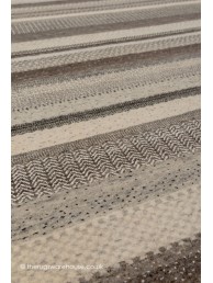 Ocean Stripes Grey Rug - Thumbnail - 6