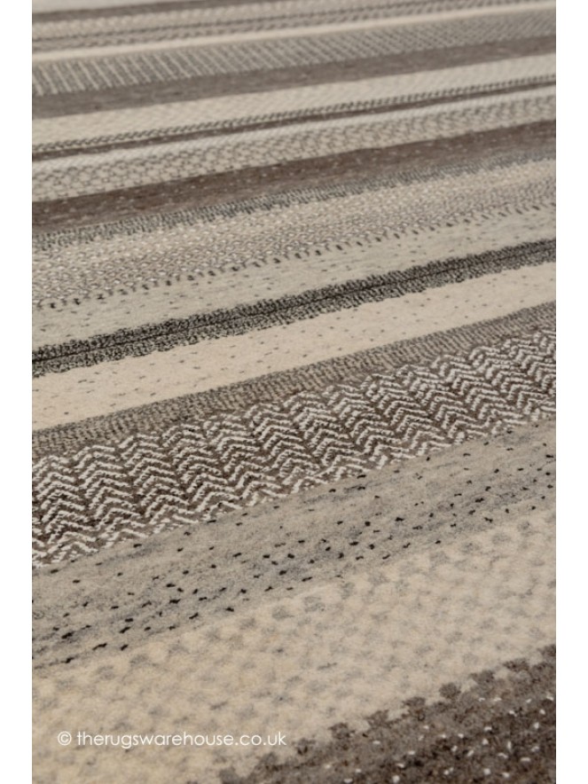 Ocean Stripes Grey Rug - 6