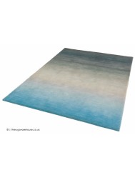 Ombre Blue Rug - Thumbnail - 2