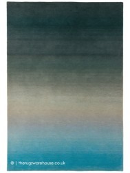 Ombre Blue Rug - Thumbnail - 6