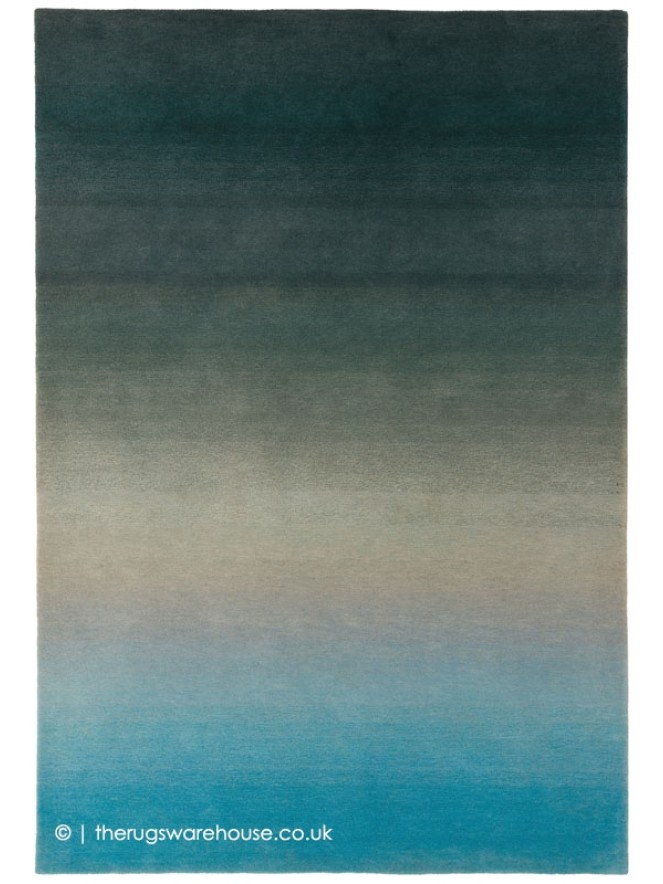 Ombre Blue Rug - 6