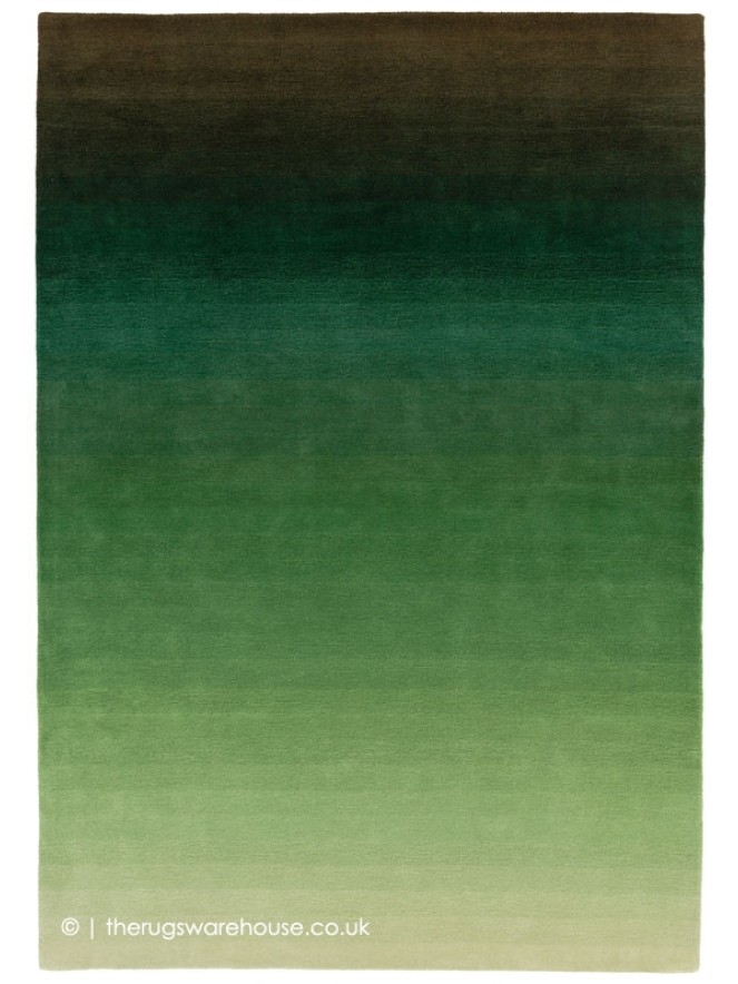Ombre Green Rug - 6