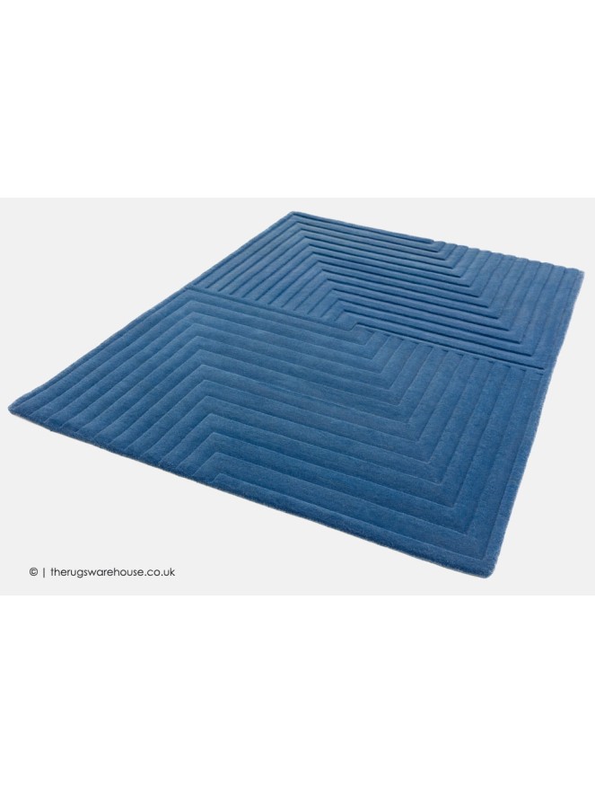 Form Blue Rug - 2