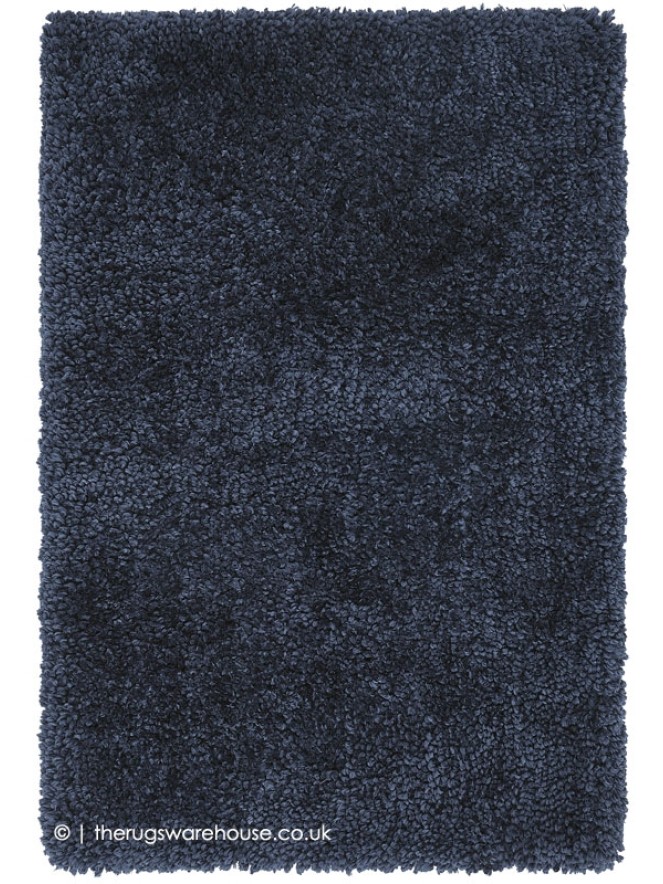 Spiral Twist Navy Rug - 6