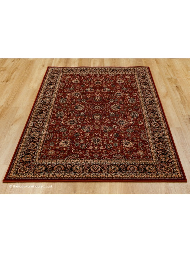 Kolam Red Rug - 2