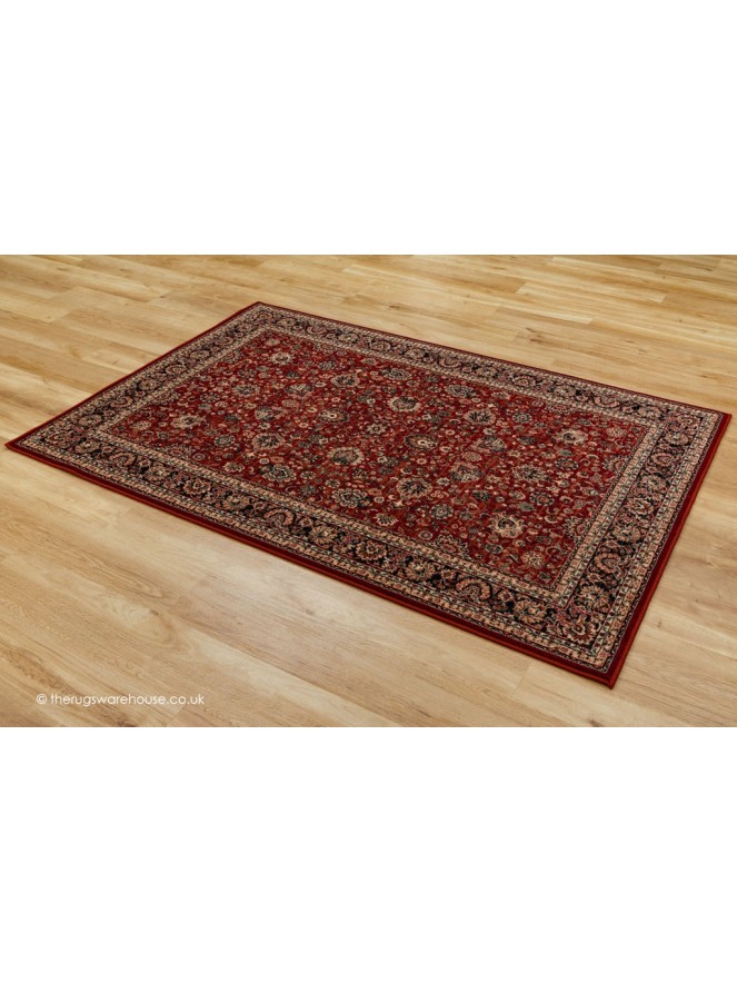 Kolam Red Rug - 8