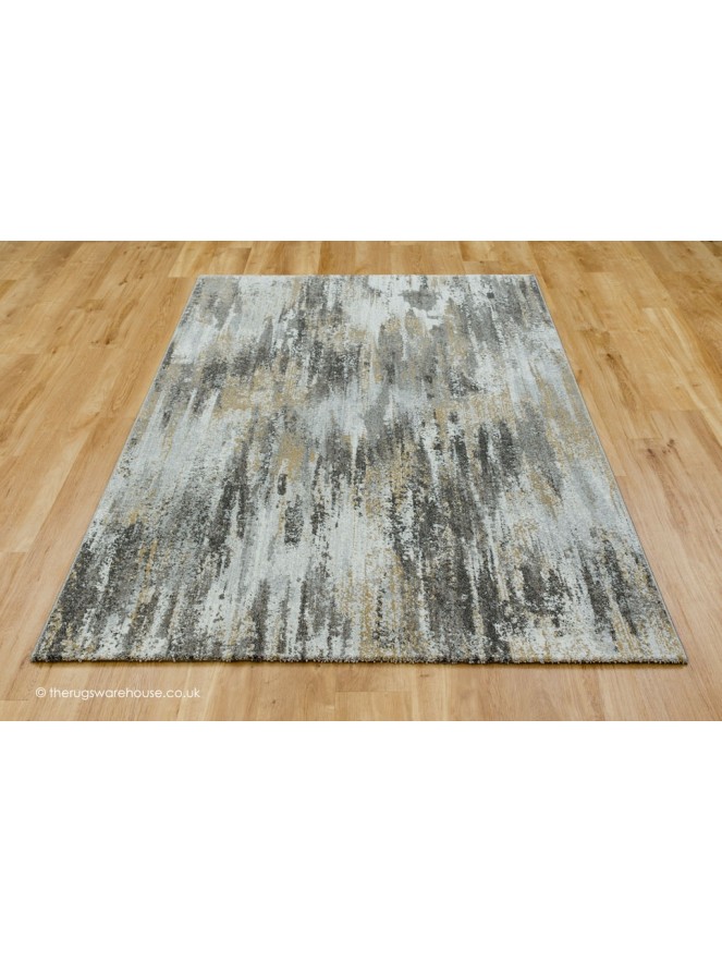 Kura Grey Beige Rug - 2