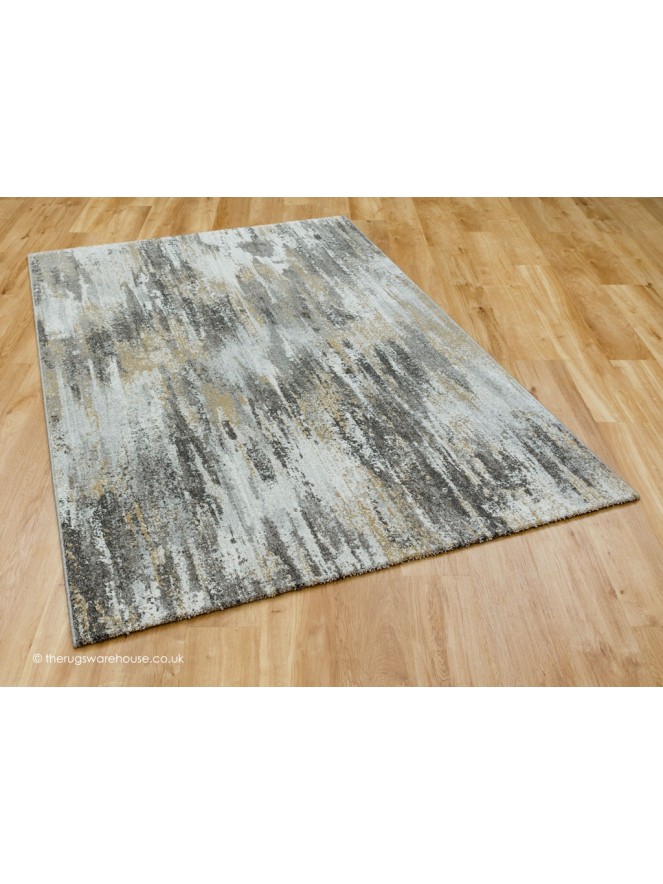 Kura Grey Beige Rug - 3