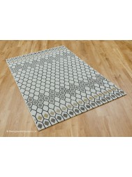 Samos Grey Beige Rug - Thumbnail - 3