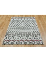 Samos Grey Pink Rug - Thumbnail - 2