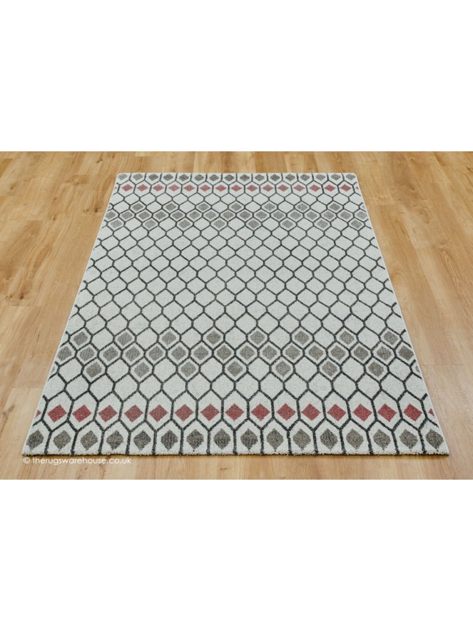 Samos Grey Pink Rug - 2