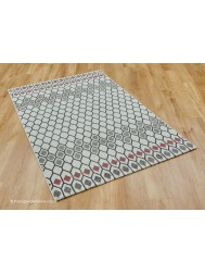 Samos Grey Pink Rug - Thumbnail - 3