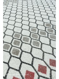 Samos Grey Pink Rug - Thumbnail - 6