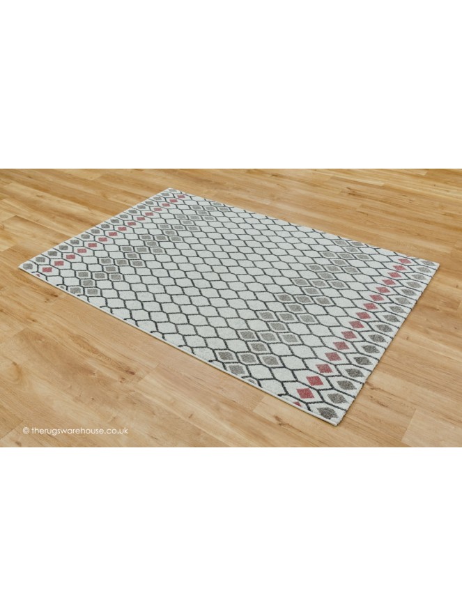 Samos Grey Pink Rug - 8