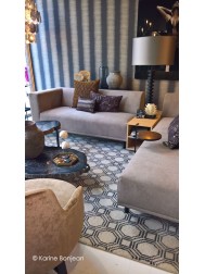 Legacy Geo Blue Rug - Thumbnail - 2