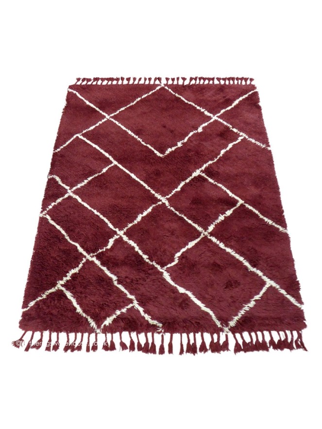 Zagora Tassels Red Rug - 2