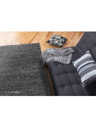 Tangled Waves Grey Rug - Thumbnail - 3