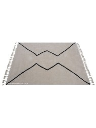 Boujad Tribal Cream Rug - Thumbnail - 8