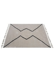 Boujad Tribal Cream Rug - Thumbnail - 8