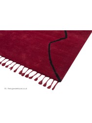 Boujad Tribal Red Rug - Thumbnail - 3