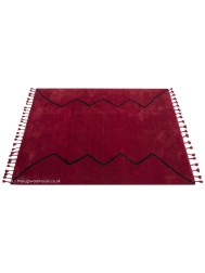 Boujad Tribal Red Rug - Thumbnail - 8