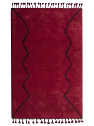 Boujad Tribal Red Rug - Thumbnail - 9