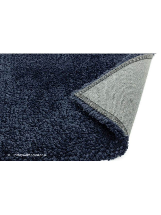 Spiral Twist Navy Rug - 5