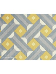 Reef Motif Ochre Rug - Thumbnail - 4