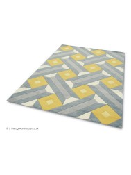 Reef Motif Ochre Rug - Thumbnail - 5