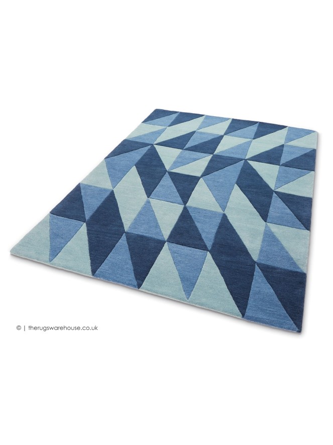 Reef Flag Blue Rug - 2