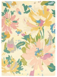 Reef Floral Pink Rug - Thumbnail - 6