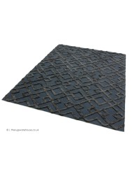 Dixon Trellis Black Rug - Thumbnail - 2