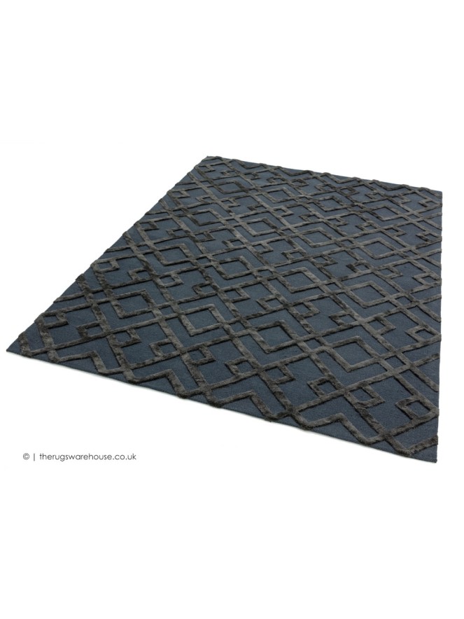 Dixon Trellis Black Rug - 2