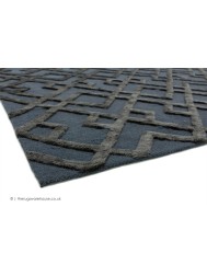 Dixon Trellis Black Rug - Thumbnail - 3