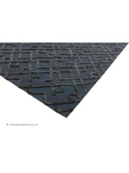 Dixon Trellis Black Rug - Thumbnail - 4