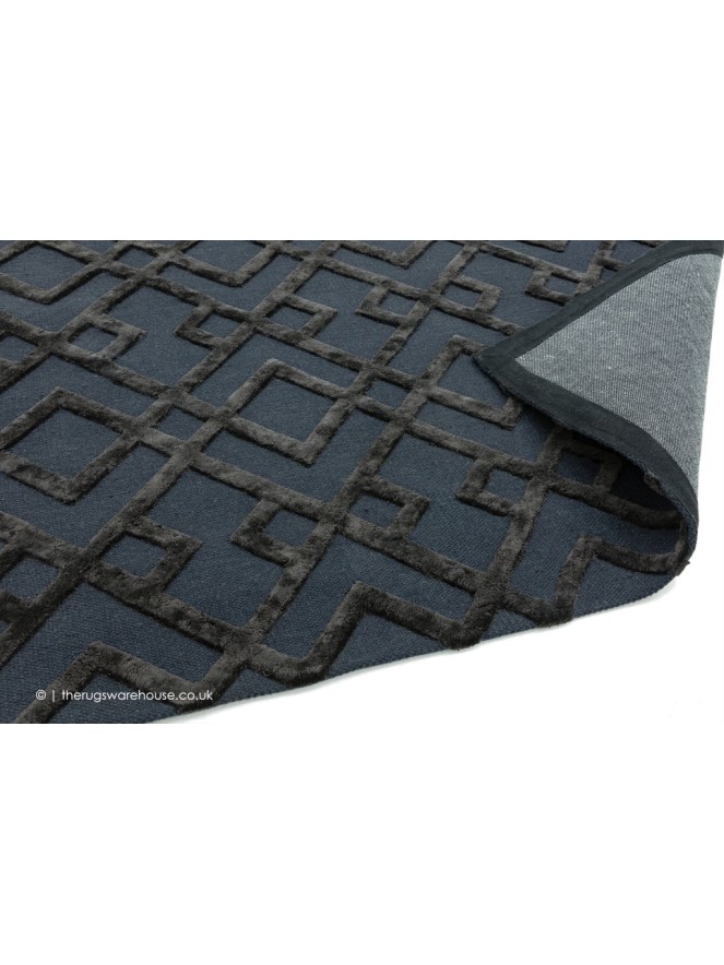 Dixon Trellis Black Rug - 5