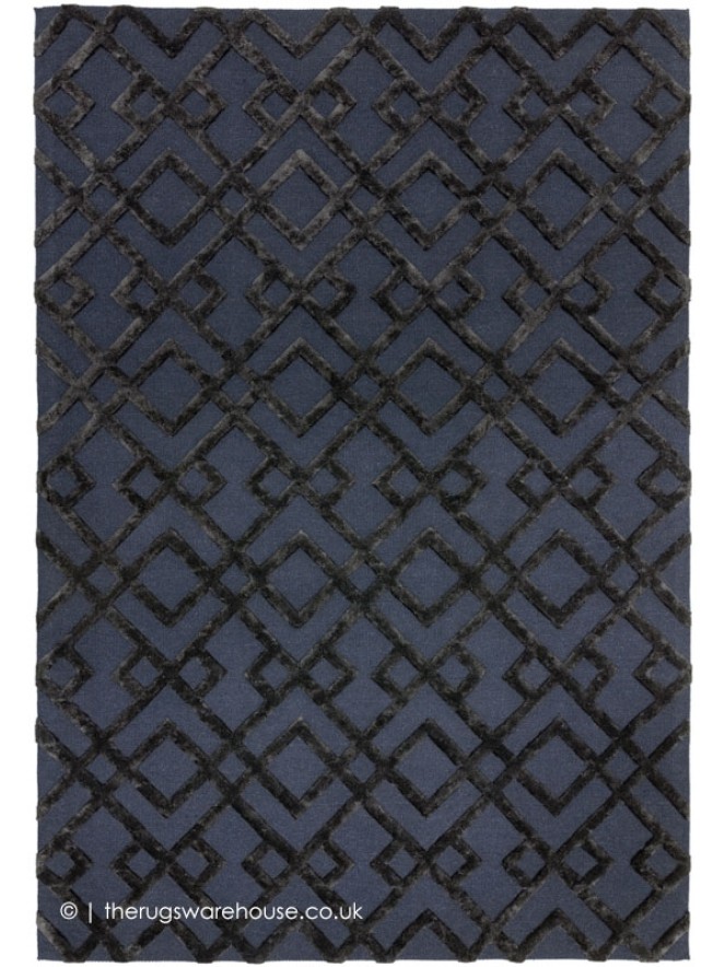 Dixon Trellis Black Rug - 6