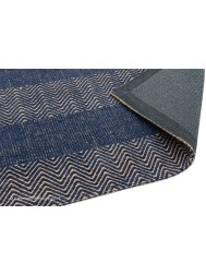 Ives Blue Stripes Rug - Thumbnail - 5