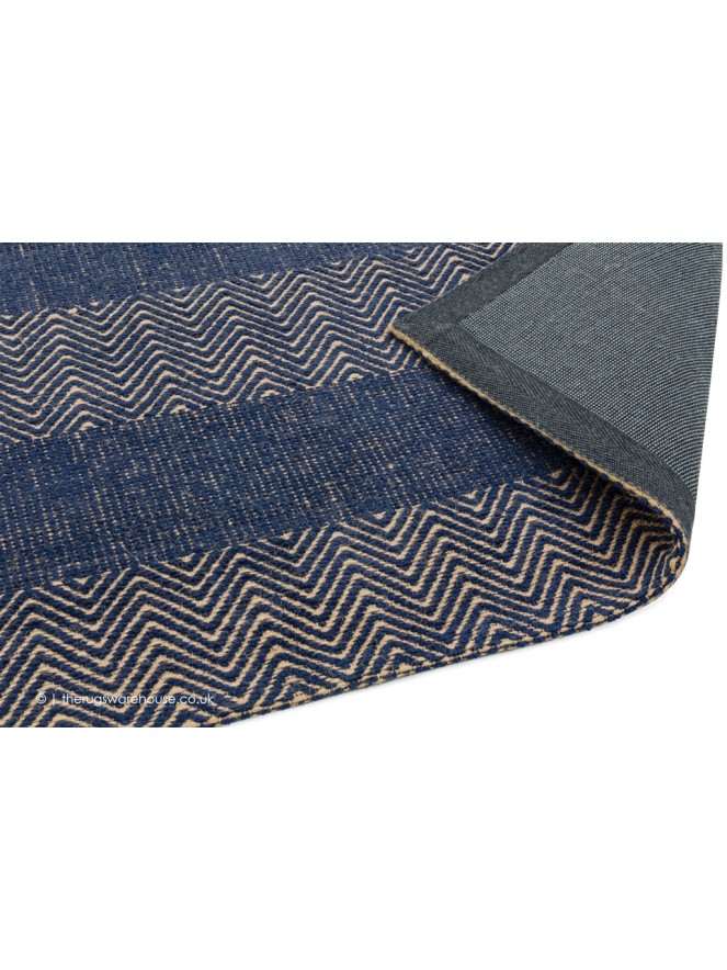 Ives Blue Stripes Rug - 5