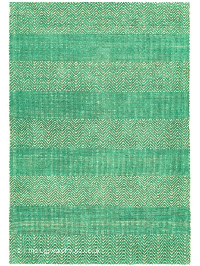 Ives Green Stripes Rug - 7