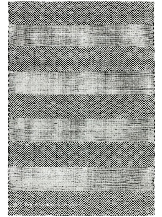 Ives Grey Stripes Rug - 5