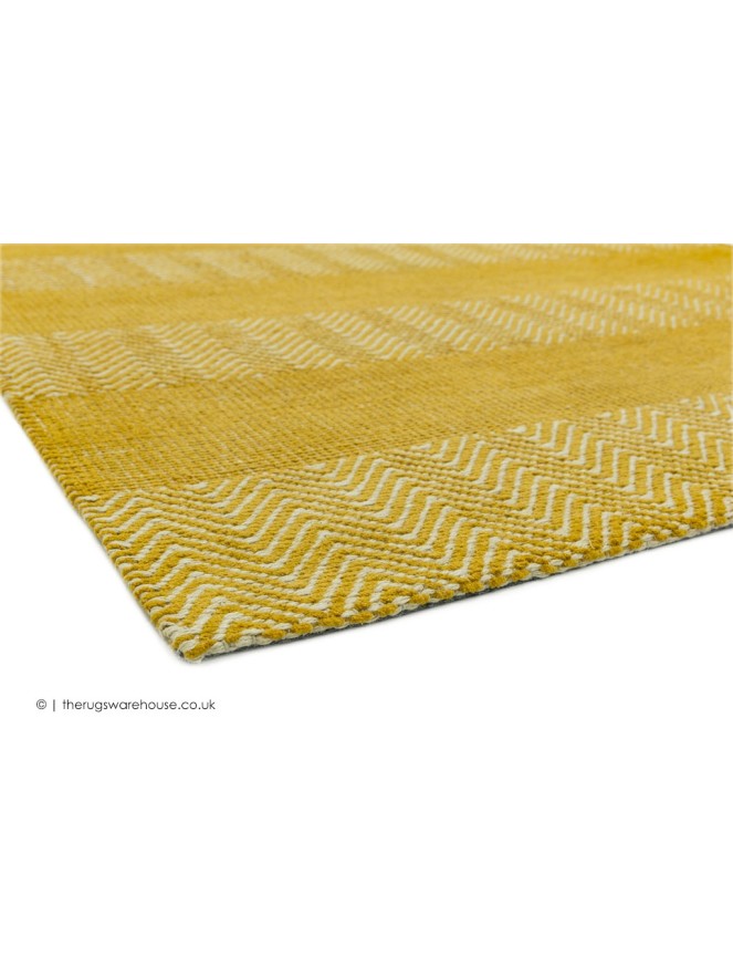 Ives Yellow Stripes Rug - 3