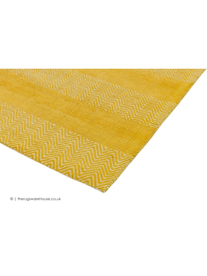 Ives Yellow Stripes Rug - 4