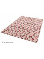 Fine Line Red Rug - Thumbnail - 2
