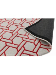Fine Line Red Rug - Thumbnail - 5
