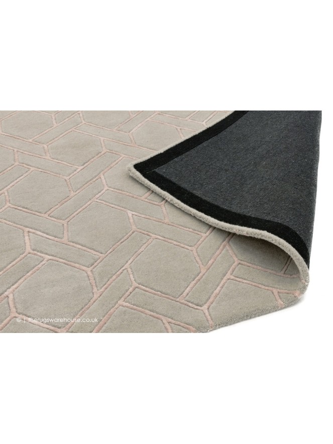 Fine Line Pink Rug - 5