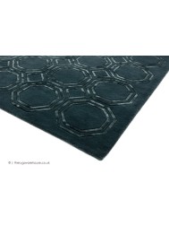 Nexus Octagons Petrol Rug - Thumbnail - 3