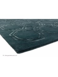 Nexus Octagons Petrol Rug - Thumbnail - 4